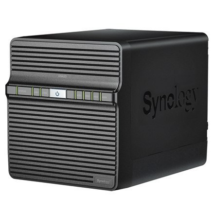 Synology | Magazyn sieciowy Tower NAS DS423 do 4 dysków/SSD | Realtek RTD1619B | Częstotliwość procesora 1,7 GHz | 2 GB DDR4 Synology | Magazyn sieciowy Tower NAS DS423 do 4 dysków/SSD | Realtek RTD1619B | Częstotliwość procesora 1,7 GHz | 2 GB DDR4