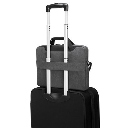 Targus | Fits up to size 15.6 " | Slimcase with EcoSmart | Cypress | Grey | Shoulder strap Targus | Fits up to size 15.6 " | Slimcase with EcoSmart | Cypress | Grey | Shoulder strap