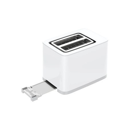 TEFAL Toaster TT693110 Power 850 W Number of slots 2 Housing material Plastic White TEFAL Toaster TT693110 Power 850 W Number of slots 2 Housing material Plastic White