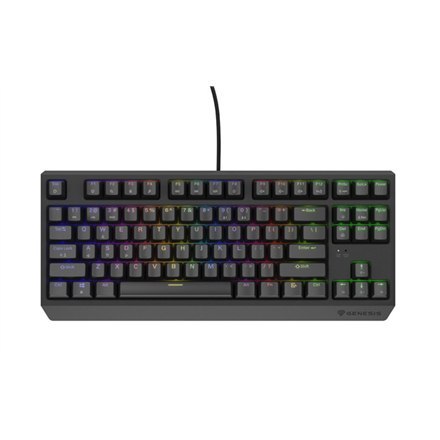 THOR 230 | Mechaniczna klawiatura do gier | Przewodowa | USA | Czarna | USB Type-A | Outemu Brown THOR 230 | Mechaniczna klawiatura do gier | Przewodowa | USA | Czarna | USB Type-A | Outemu Brown