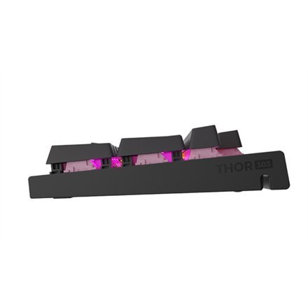 THOR 303 | Mechanical Gaming Keyboard | Wired | US | Black | USB Type-A | Outemu Peach Silent THOR 303 | Mechanical Gaming Keyboard | Wired | US | Black | USB Type-A | Outemu Peach Silent