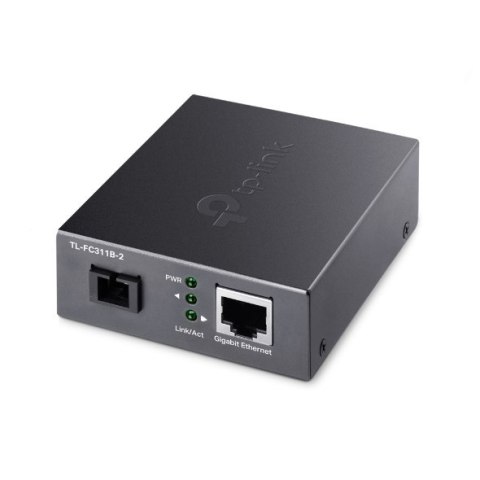 TP-LINK | Gigabit Single-Mode WDM Media Converter | TL-FC311B-2 | Gigabit SC Fiber Port | 10/100/1000 Mbps RJ45 Port (Auto MDI/M TP-LINK | Gigabit Single-Mode WDM Media Converter | TL-FC311B-2 | Gigabit SC Fiber Port | 10/100/1000 Mbps RJ45 Port (Auto MDI/M