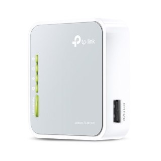 TP-LINK | Router 4G LTE | TL-MR3020 | 802.11n | 300 Mbit/s | 10/100 Mbit/s | Porty Ethernet LAN (RJ-45) 3 | Obsługa sieci mesh N