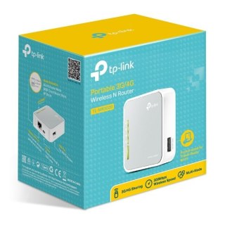 TP-LINK | Router 4G LTE | TL-MR3020 | 802.11n | 300 Mbit/s | 10/100 Mbit/s | Porty Ethernet LAN (RJ-45) 3 | Obsługa sieci mesh N