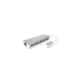 USB Type-C multiport docking station Raidsonic | USB-C Dock | Warranty 12 month(s)