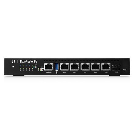 Ubiquiti EdgeRouter 6P Ethernet (RJ-45) ports, 4-Core MIPS64 Ubiquiti | EdgeRouter 6P | Managed | Desktop | 1 Gbps (RJ-45) ports Ubiquiti EdgeRouter 6P Ethernet (RJ-45) ports, 4-Core MIPS64 Ubiquiti | EdgeRouter 6P | Managed | Desktop | 1 Gbps (RJ-45) ports