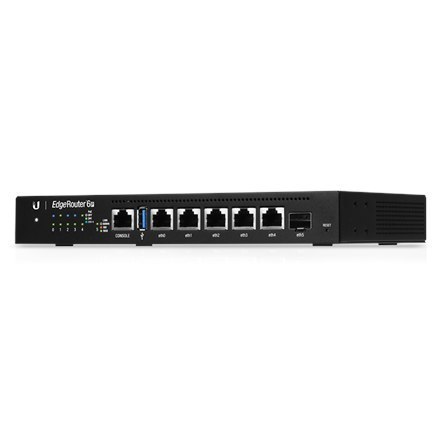 Ubiquiti EdgeRouter 6P Ethernet (RJ-45) ports, 4-Core MIPS64 Ubiquiti | EdgeRouter 6P | Managed | Desktop | 1 Gbps (RJ-45) ports Ubiquiti EdgeRouter 6P Ethernet (RJ-45) ports, 4-Core MIPS64 Ubiquiti | EdgeRouter 6P | Managed | Desktop | 1 Gbps (RJ-45) ports