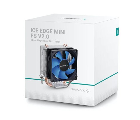 Uniwersalny cooler Deepcool "Ice Edge Mini FS", 2 rurki cieplne, Intel Socket LGA1156 /1155/ 775 i AMD Socket FM1/AM3+/AM3/AM2+/ Uniwersalny cooler Deepcool "Ice Edge Mini FS", 2 rurki cieplne, Intel Socket LGA1156 /1155/ 775 i AMD Socket FM1/AM3+/AM3/AM2+/