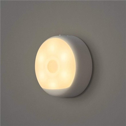 Yeelight | Lampka nocna z czujnikiem ruchu | Tryb czujnika 3,5 lm, tryb oświetlenia 7 lm | 0,12 - 0,25 W | 2700 K | Lampa Yeelight | Lampka nocna z czujnikiem ruchu | Tryb czujnika 3,5 lm, tryb oświetlenia 7 lm | 0,12 - 0,25 W | 2700 K | Lampa