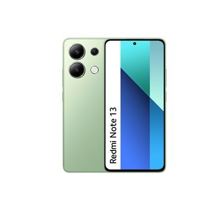 Xiaomi Redmi Note 13 w kolorze Miętowej Zieloni, 6.67 cala, AMOLED, 1080 x 2400 pikseli, Qualcomm, 8 GB RAM, 256 GB, Dual SIM, 4 Xiaomi Redmi Note 13 w kolorze Miętowej Zieloni, 6.67 cala, AMOLED, 1080 x 2400 pikseli, Qualcomm, 8 GB RAM, 256 GB, Dual SIM, 4