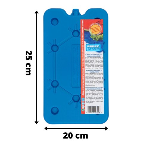 Wkład mrożący do lodówek turystycznych PŁASKI 400ml KAMAI Wkład mrożący do lodówek turystycznych PŁASKI 400ml KAMAI
