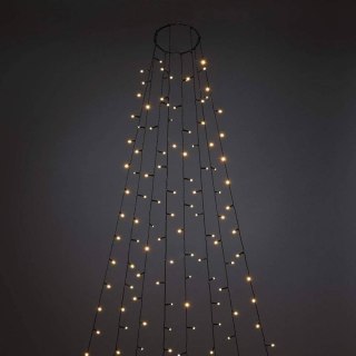 Kurtyna świetlna 160 lampek LED na choinkę