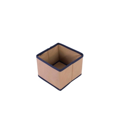 Organizer do szafy i szuflady 14x14x11cm BEŻOWY Organizer do szafy i szuflady 14x14x11cm BEŻOWY