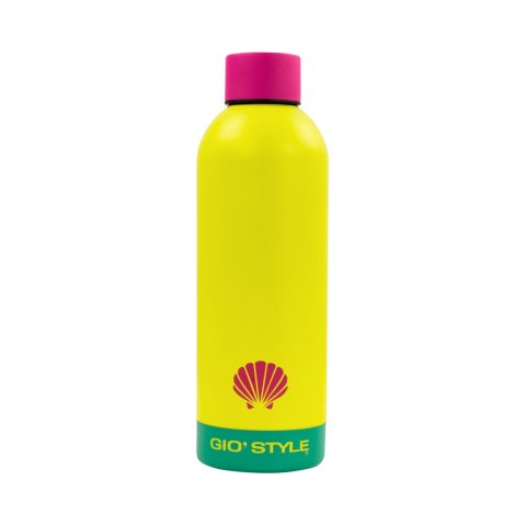 Butelka termiczna Kamai Gio Style, stal nierdzewna, żółta, pojemność 0,75L Butelka termiczna Kamai Gio Style, stal nierdzewna, żółta, pojemność 0,75L