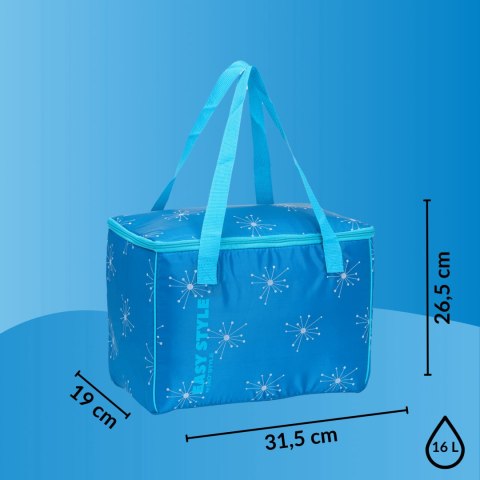 Torba termiczna Kamai Gio Style, niebieski, pojemność 16L Torba termiczna Kamai Gio Style, niebieski, pojemność 16L