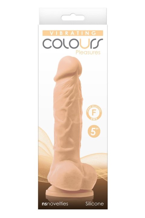 COLOURS PLEASURES VIBE 5 INCH DILDO FLESH COLOURS PLEASURES VIBE 5 INCH DILDO FLESH