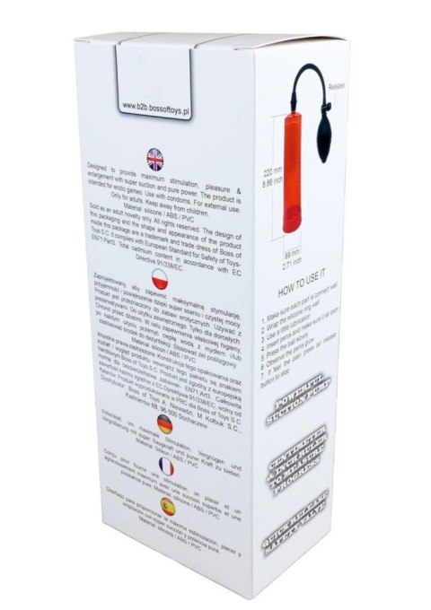 Pompka powiększająca silna erekcja powiększ szybko Pompka powiększająca silna erekcja powiększ szybko