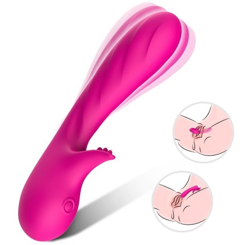 Wibrator punktu g masażer łechtaczki 18 cm 9 tryb Wibrator punktu g masażer łechtaczki 18 cm 9 tryb