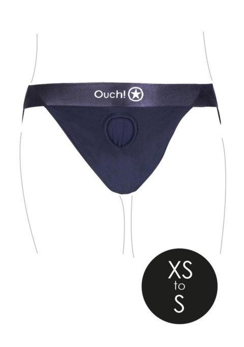 Vibrating Strap-on Panty Harness with Open Back - XS/S Vibrating Strap-on Panty Harness with Open Back - XS/S
