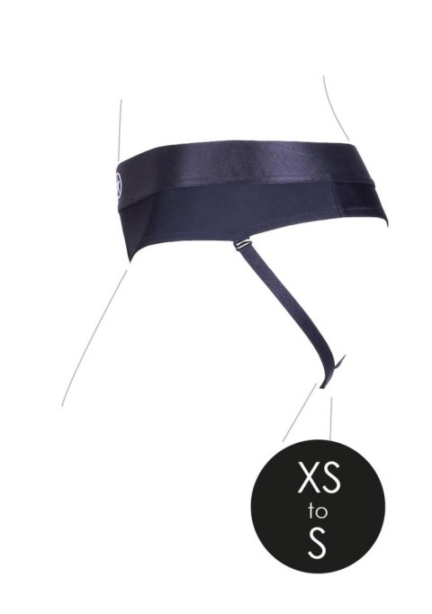 Vibrating Strap-on Thong with Removable Rear Straps - XS/S Vibrating Strap-on Thong with Removable Rear Straps - XS/S