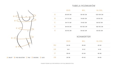 Donarella koszulka i stringi XL/2XL Donarella koszulka i stringi XL/2XL