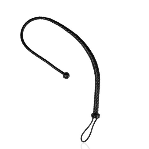PU Leather Whip with Knot Detail PU Leather Whip with Knot Detail