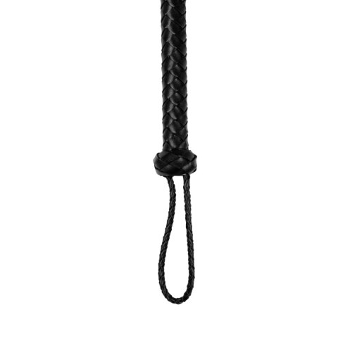 PU Leather Whip with Knot Detail PU Leather Whip with Knot Detail