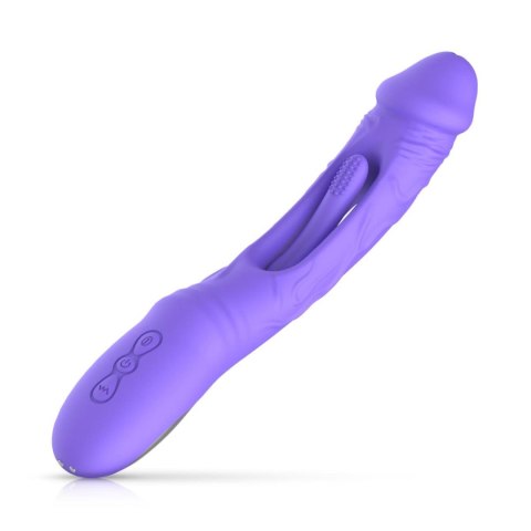Good Vibes Only - Flax Vibrating Dildo with G-Spot Stimulator Good Vibes Only - Flax Vibrating Dildo with G-Spot Stimulator