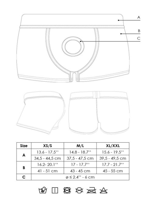 Vibrating Strap-on Boxer - XL/XXL Vibrating Strap-on Boxer - XL/XXL