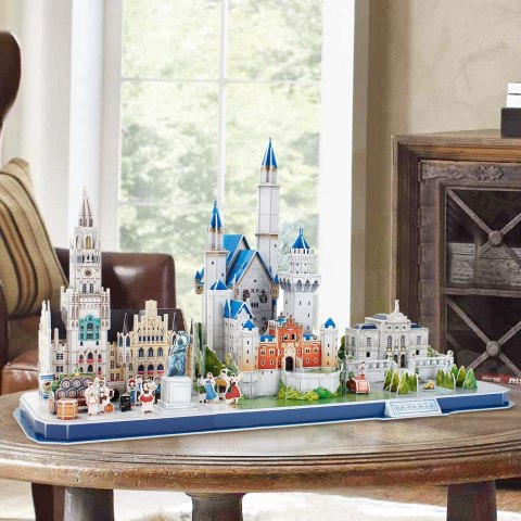CUBIC FUN PUZZLE 3D CITY LINE BAVARIA- MC267H CUBIC FUN PUZZLE 3D CITY LINE BAVARIA- MC267H