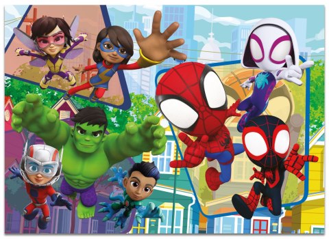 LISCIANI MARVEL PUZZLE DF MAXI FLOOR 4 X 48 SPIDEY LISCIANI MARVEL PUZZLE DF MAXI FLOOR 4 X 48 SPIDEY