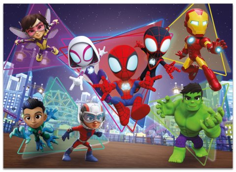 LISCIANI MARVEL PUZZLE DF MAXI FLOOR 4 X 48 SPIDEY LISCIANI MARVEL PUZZLE DF MAXI FLOOR 4 X 48 SPIDEY