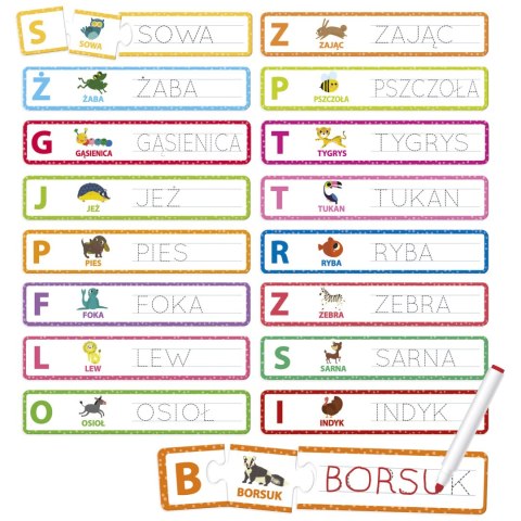 LISCIANI CAROTINA BAWIĘ SIĘ, CZYTAM I PISZĘ ZWIERZĘTA