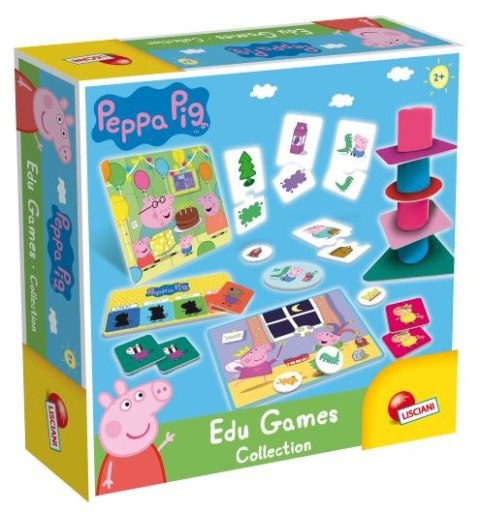 LISCIANI PEPPA PIG MOJA PIERWSZA KOLEKCJA GIER EDUKACYJNYCH LISCIANI PEPPA PIG MOJA PIERWSZA KOLEKCJA GIER EDUKACYJNYCH