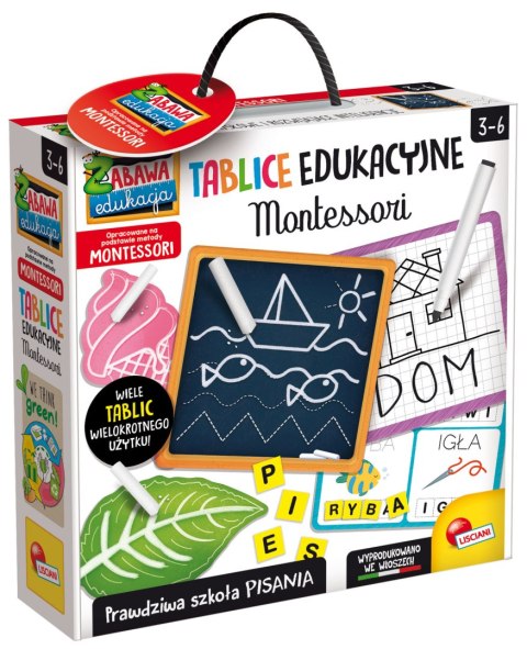 LISCIANI MONTESSORI TABLICE EDUKACYJNE LISCIANI MONTESSORI TABLICE EDUKACYJNE