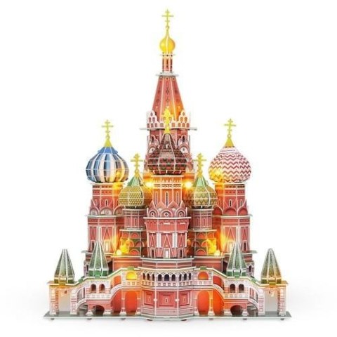 CUBIC FUN PUZZLE 3D LED KATEDRA ŚW. BAZYLA- L519H CUBIC FUN PUZZLE 3D LED KATEDRA ŚW. BAZYLA- L519H