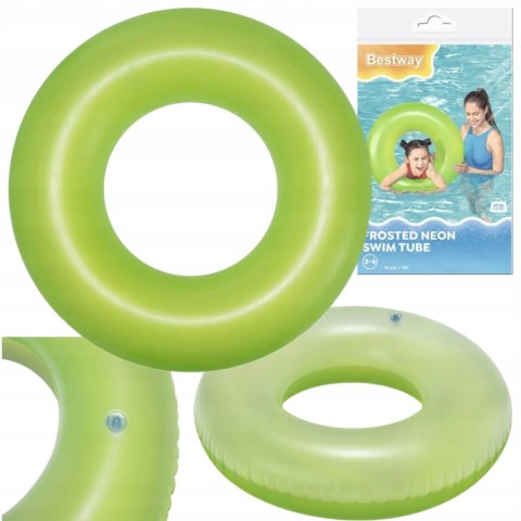 Bestway Kółko koło dmuchane 76cm Neon 36024 Z Bestway Kółko koło dmuchane 76cm Neon 36024 Z