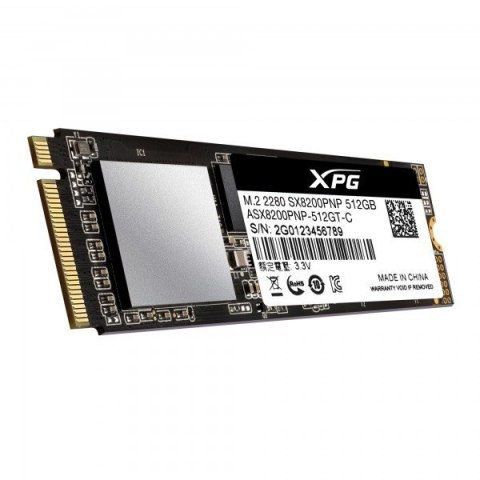 ADATA XPG SX8200 Pro 512 GB, SSD interface M.2 NVME, Write speed 2300 MB/s, Read speed 3500 MB/s ADATA XPG SX8200 Pro 512 GB, SSD interface M.2 NVME, Write speed 2300 MB/s, Read speed 3500 MB/s