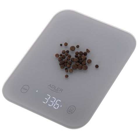 Adler Kitchen Scale | AD 3181g | Graduation 1 g | Display type LED | Grey Adler Kitchen Scale | AD 3181g | Graduation 1 g | Display type LED | Grey
