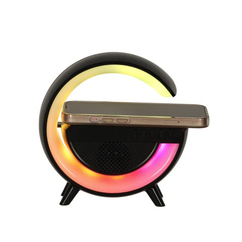Lampka LED RGB ładowarka indukcyjna radio Lampka LED RGB ładowarka indukcyjna radio