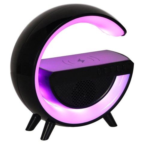 Lampka LED RGB ładowarka indukcyjna radio Lampka LED RGB ładowarka indukcyjna radio
