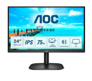 AOC 24B2XD 23.8 " IPS FHD 1920 x 1080 16:9 4 ms 250 cd/m² Black 75 Hz