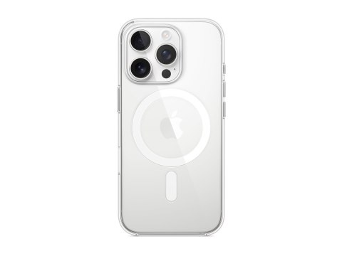 Apple Case with MagSafe | Apple | iPhone 16 Pro | Polycarbonate | Clear Apple Case with MagSafe | Apple | iPhone 16 Pro | Polycarbonate | Clear
