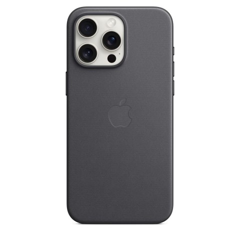 Apple | FineWoven Case with MagSafe | Case with MagSafe | Apple | iPhone 15 Pro Max | Durable micro-twill | Black Apple | FineWoven Case with MagSafe | Case with MagSafe | Apple | iPhone 15 Pro Max | Durable micro-twill | Black