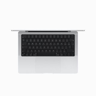 Apple | MacBook Pro | Srebrny | 14,2 " | 3024 x 1964 pikseli | Apple M3 Pro | 18 GB | SSD 512 GB | Apple M3 Pro 14-rdzeniowy GPU