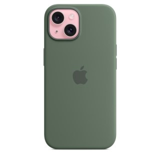 Apple | Silicone Case with MagSafe | Case with MagSafe | Apple | iPhone 15 | Silicone | Cypress