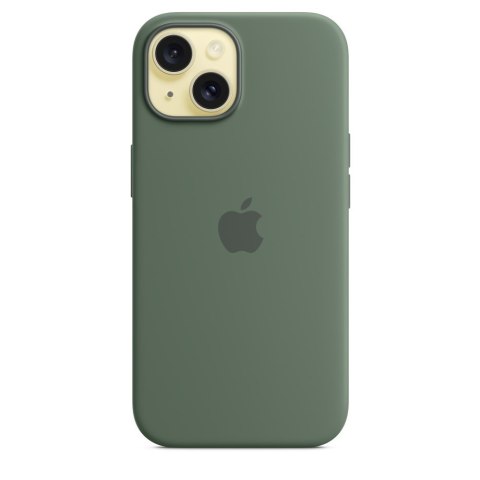 Apple | Silicone Case with MagSafe | Case with MagSafe | Apple | iPhone 15 | Silicone | Cypress Apple | Silicone Case with MagSafe | Case with MagSafe | Apple | iPhone 15 | Silicone | Cypress
