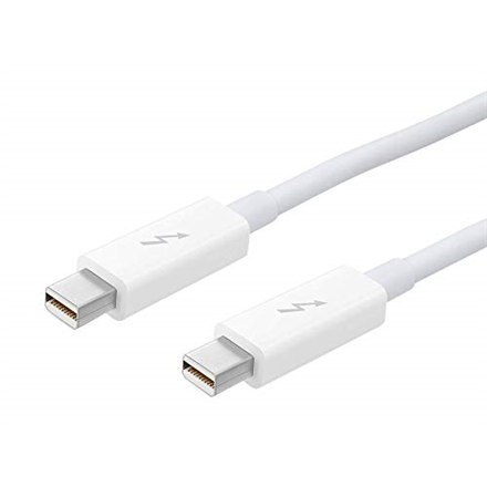 Apple | Thunderbolt cable | Male | Mini DisplayPort | Male | White | Mini DisplayPort | 2 m Apple | Thunderbolt cable | Male | Mini DisplayPort | Male | White | Mini DisplayPort | 2 m