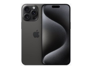 Apple | iPhone 15 Pro Max | Czarny tytan | 6,7 " | Super Retina XDR | 1290 x 2796 pikseli | Apple | A17 Pro | Wewnętrzna pamięć
