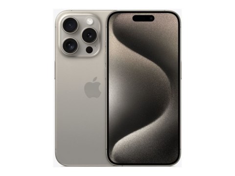 Apple | iPhone 15 Pro | Natural Titanium | 6,1 " | Wyświetlacz Super Retina XDR z ProMotion | 2556 x 1179 pikseli | Apple | A17 Apple | iPhone 15 Pro | Natural Titanium | 6,1 " | Wyświetlacz Super Retina XDR z ProMotion | 2556 x 1179 pikseli | Apple | A17